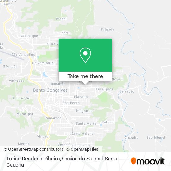 Treice Dendena Ribeiro map