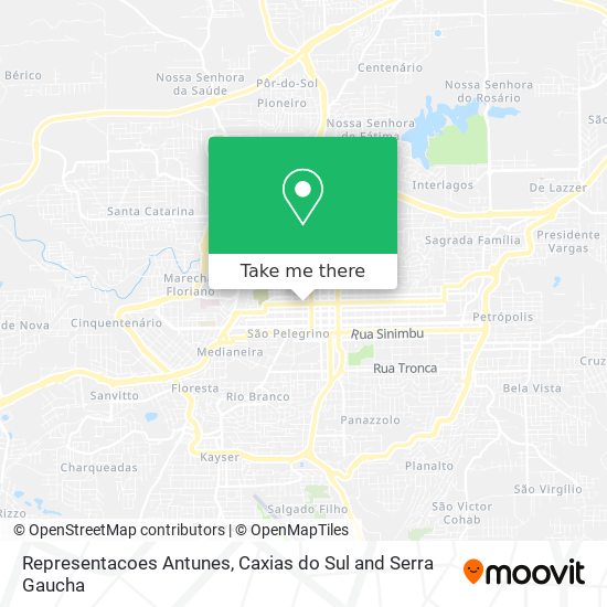 Representacoes Antunes map