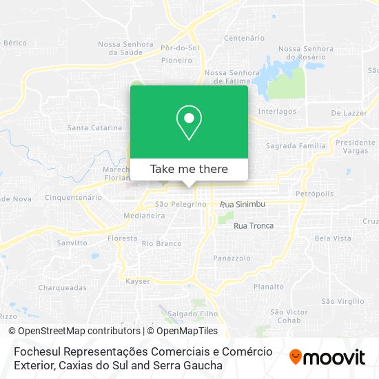 Fochesul Representações Comerciais e Comércio Exterior map