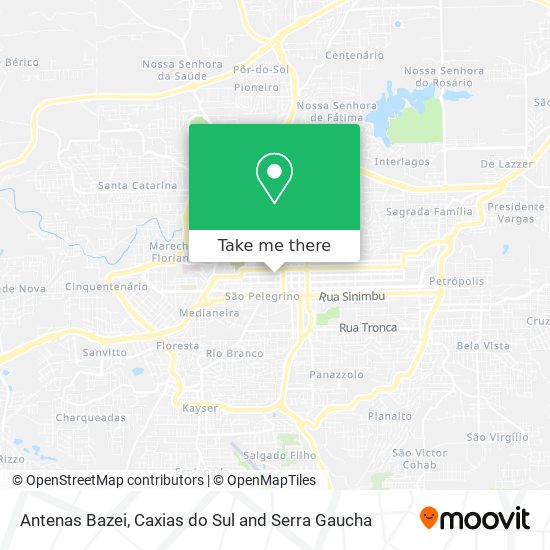 Antenas Bazei map