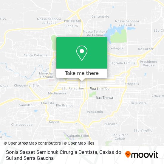 Sonia Sasset Semichuk Cirurgia Dentista map