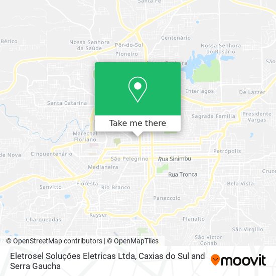 Eletrosel Soluções Eletricas Ltda map