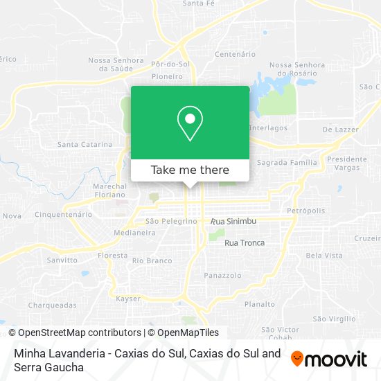 Minha Lavanderia - Caxias do Sul map