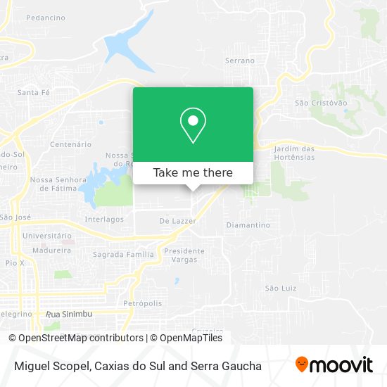 Miguel Scopel map
