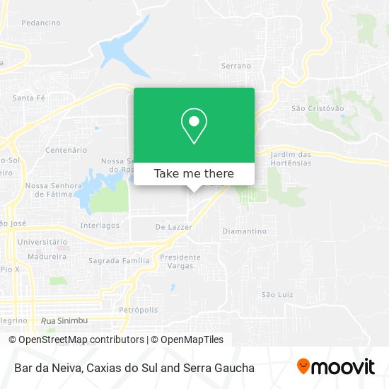 Bar da Neiva map