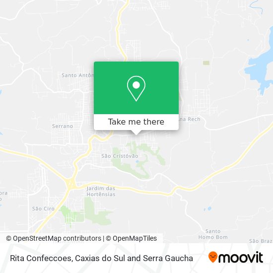 Rita Confeccoes map