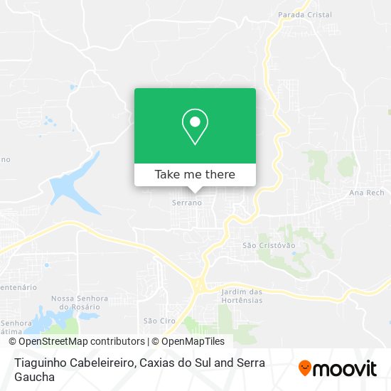 Tiaguinho Cabeleireiro map