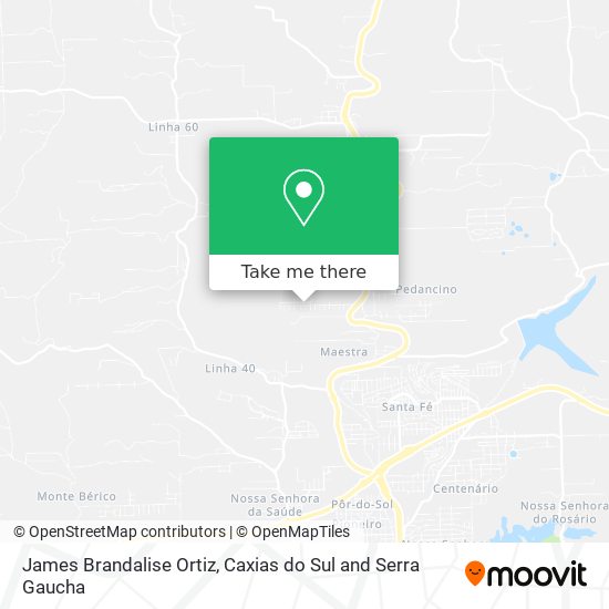 James Brandalise Ortiz map