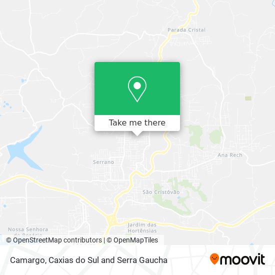 Camargo map