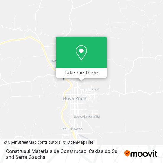Construsul Materiais de Construcao map