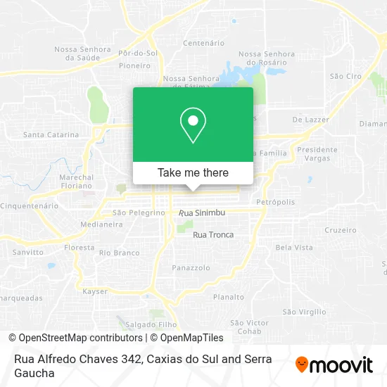 Rua Alfredo Chaves 342 map