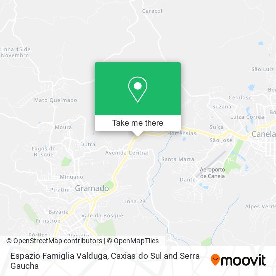 Espazio Famiglia Valduga map