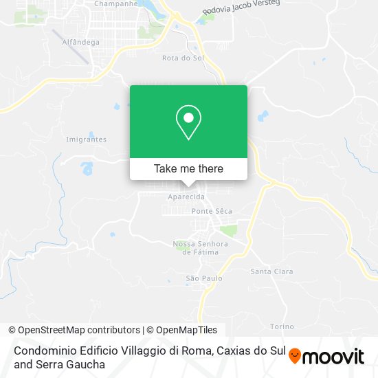 Condominio Edificio Villaggio di Roma map