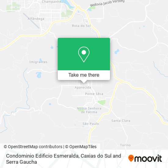 Condominio Edificio Esmeralda map