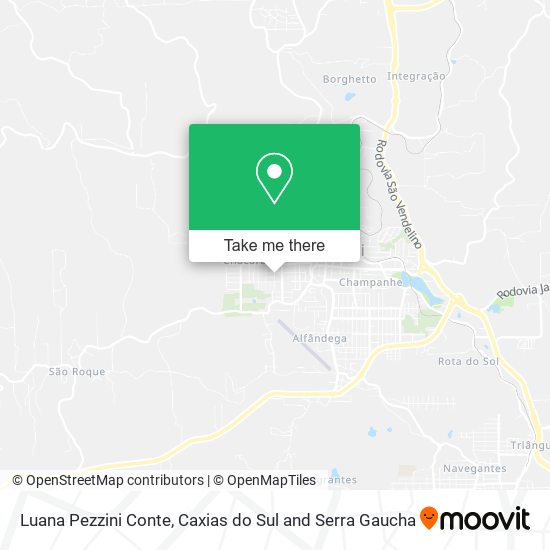 Luana Pezzini Conte map