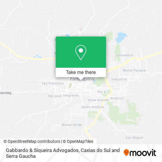 Gabbardo & Siqueira Advogados map