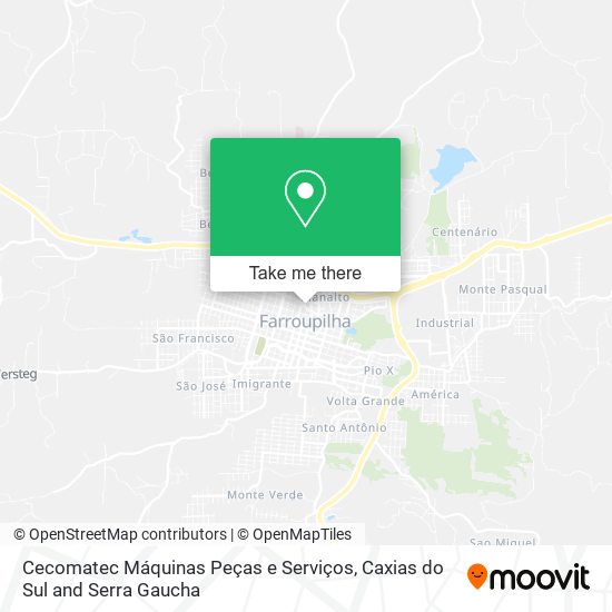 Cecomatec Máquinas Peças e Serviços map