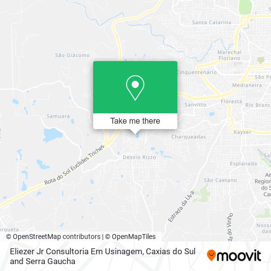 Mapa Eliezer Jr Consultoria Em Usinagem