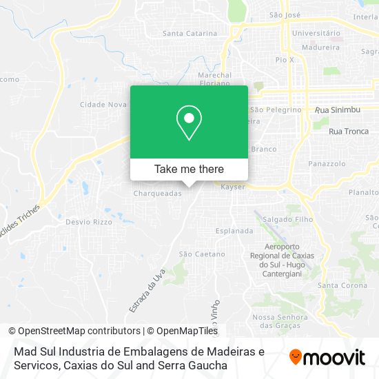 Mapa Mad Sul Industria de Embalagens de Madeiras e Servicos