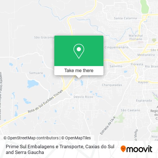 Mapa Prime Sul Embalagens e Transporte