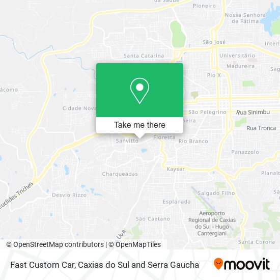 Fast Custom Car map
