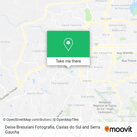 Deise Bressiani Fotografia map
