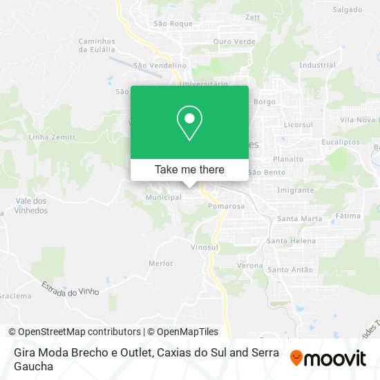 Gira Moda Brecho e Outlet map