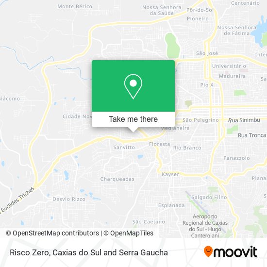 Risco Zero map