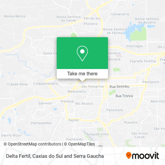 Delta Fertil map