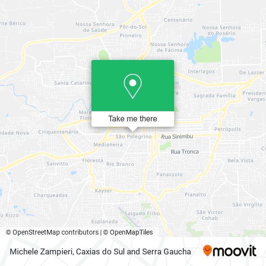 Michele Zampieri map