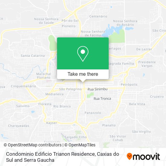 Condominio Edificio Trianon Residence map