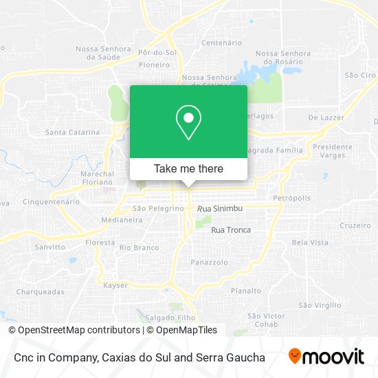 Cnc in Company map