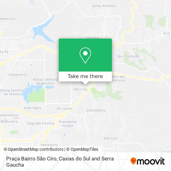Praça Bairro São Ciro map