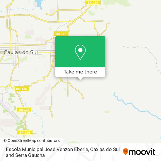 Escola Municipal José Venzon Eberle map