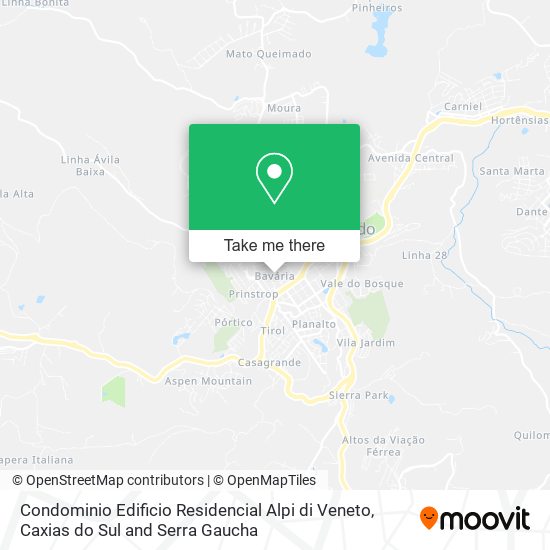 Condominio Edificio Residencial Alpi di Veneto map