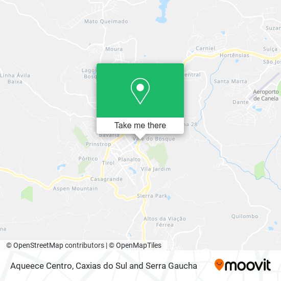 Aqueece Centro map