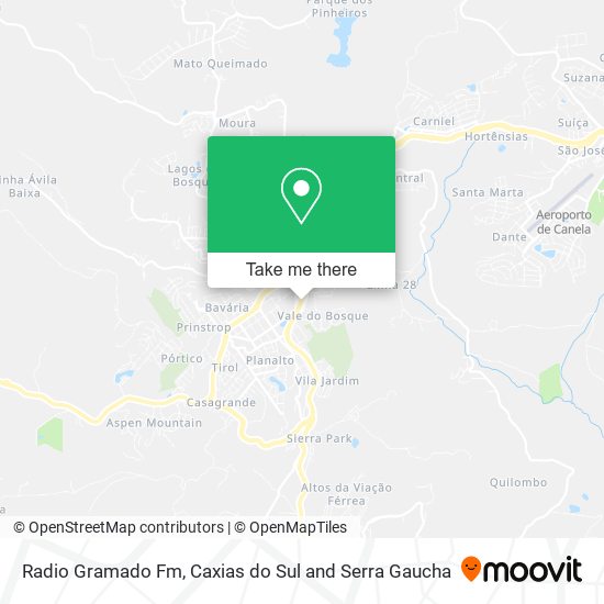 Radio Gramado Fm map