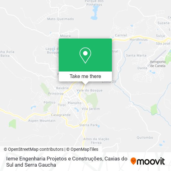Ieme Engenharia Projetos e Construções map