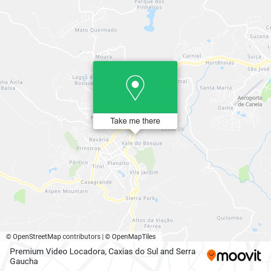 Premium Video Locadora map