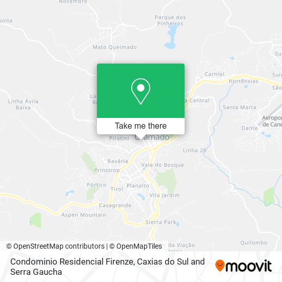 Condominio Residencial Firenze map