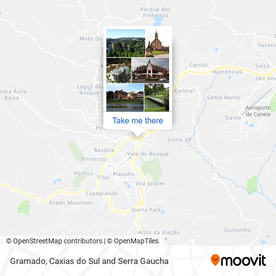 Gramado map