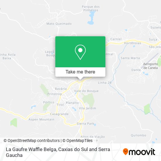 Mapa La Gaufre Waffle Belga