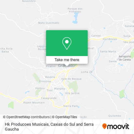 Hk Producoes Musicais map
