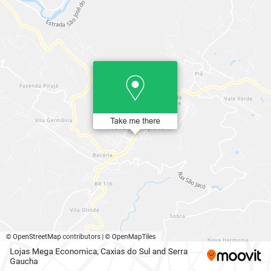 Lojas Mega Economica map