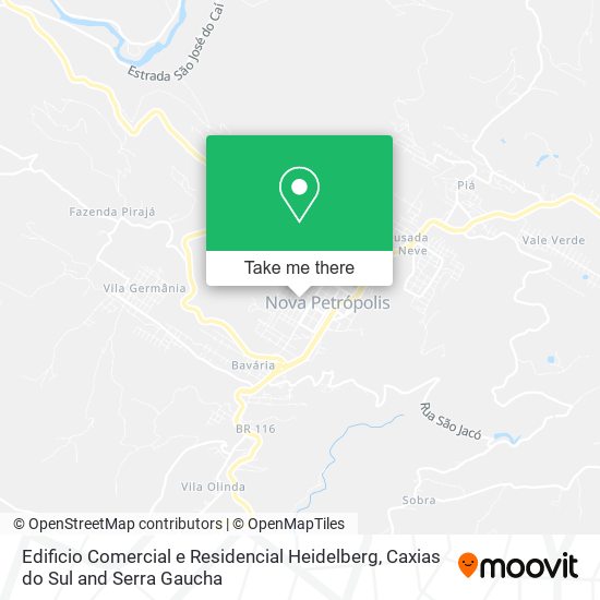 Edificio Comercial e Residencial Heidelberg map