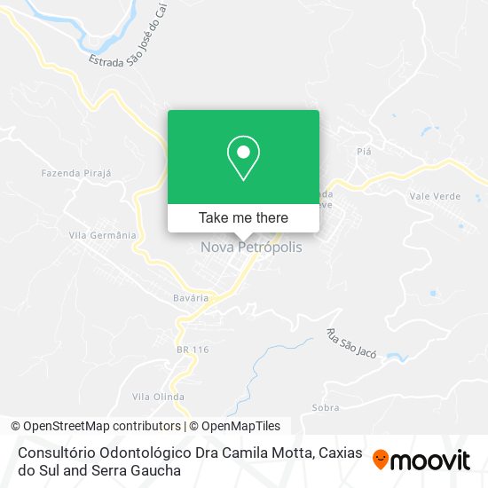 Consultório Odontológico Dra Camila Motta map