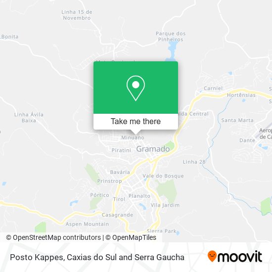 Posto Kappes map