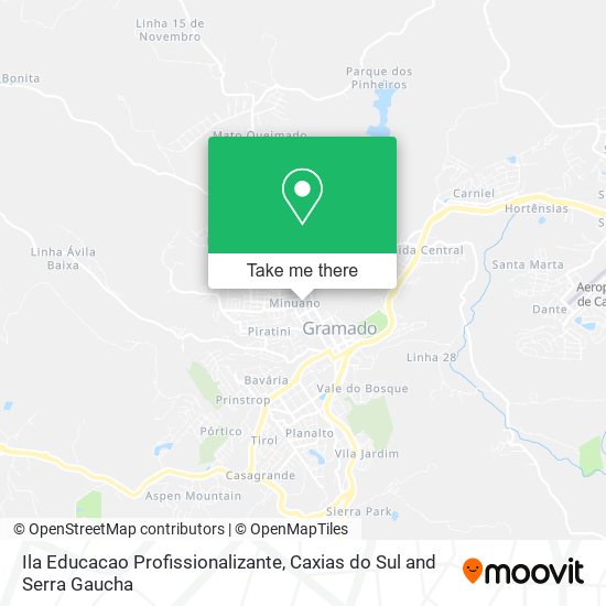 Ila Educacao Profissionalizante map