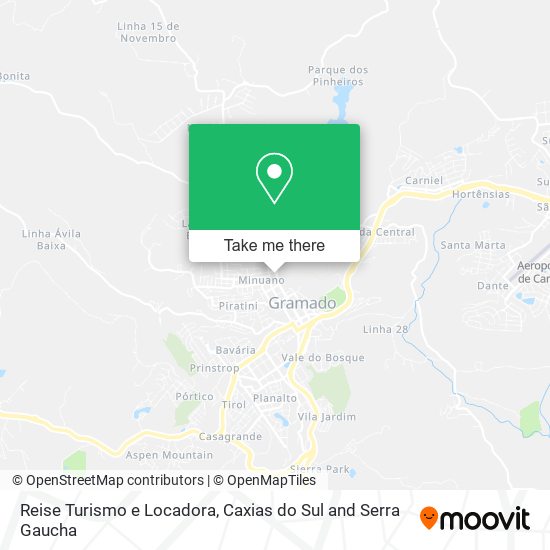 Reise Turismo e Locadora map