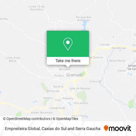 Empreiteira Global map